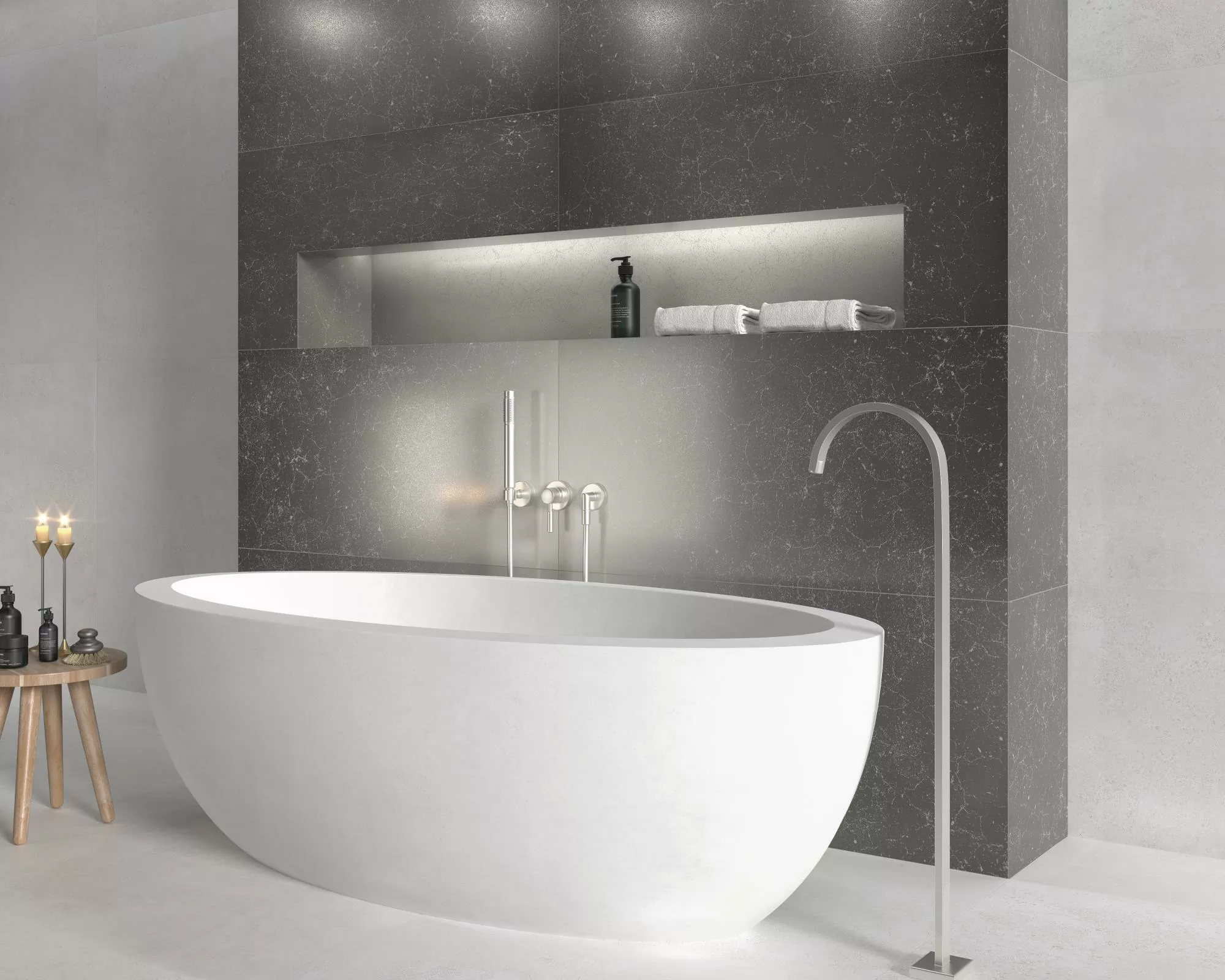 Керамогранит 188906 Zement Grey 90x90