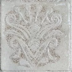 Керамогранит ZHA1 BR 1-4 Moon White 20x20