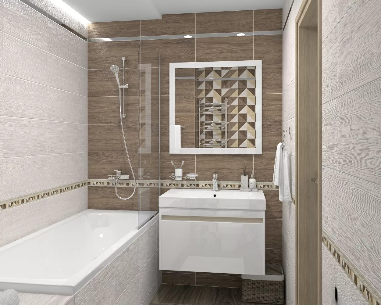 Плитка 34019 Village беж светлый 25х50
