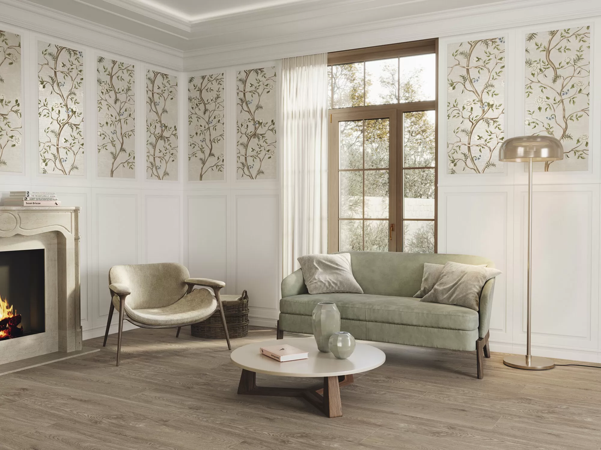 Плитка A041899 Dec Lecco Bianco Rect 60x120