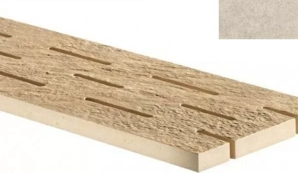 Керамогранит 620090000793 Drift White Griglia Angolo Sx 20x60