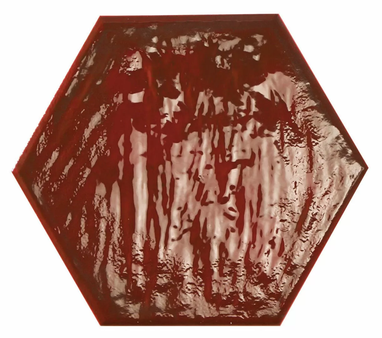 Керамогранит Rain Bordeaux Hex 19.8x22.8