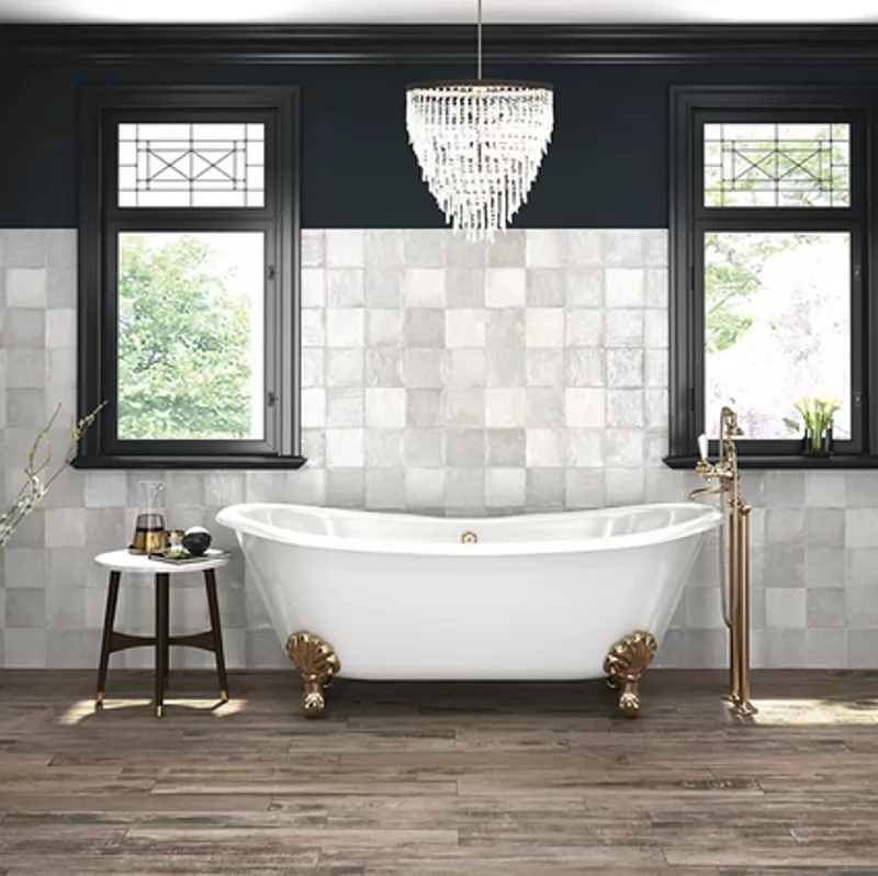 Плитка Listello New Garden white 2x15