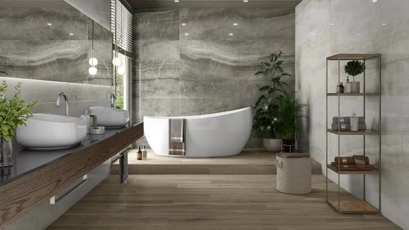 Плитка Rlv.Rovere Bark Rect. 40x120