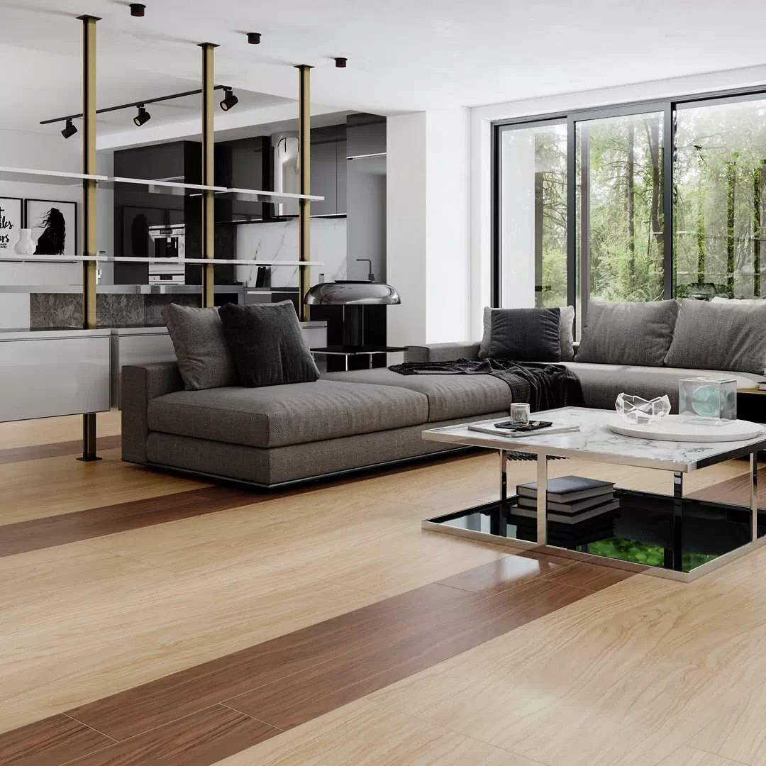 Керамогранит SG516200R Олива бежевый обрезной 20*119.5