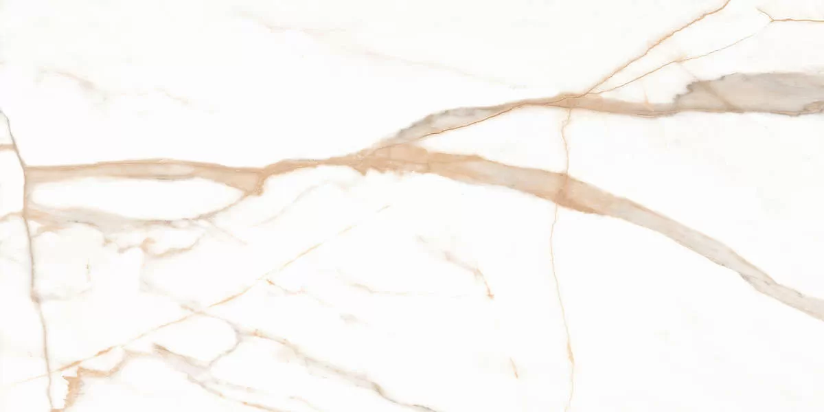 Керамогранит Calacatta Goddes Gold Белый Полированный 60х120