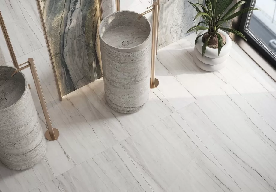 Керамогранит 17543 Elemento светло-серый ректификат 60x120