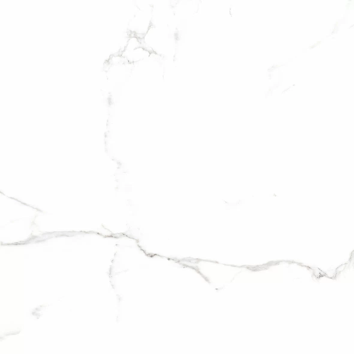 Керамогранит Statuario Justice Grey Белый Полированный 80х80