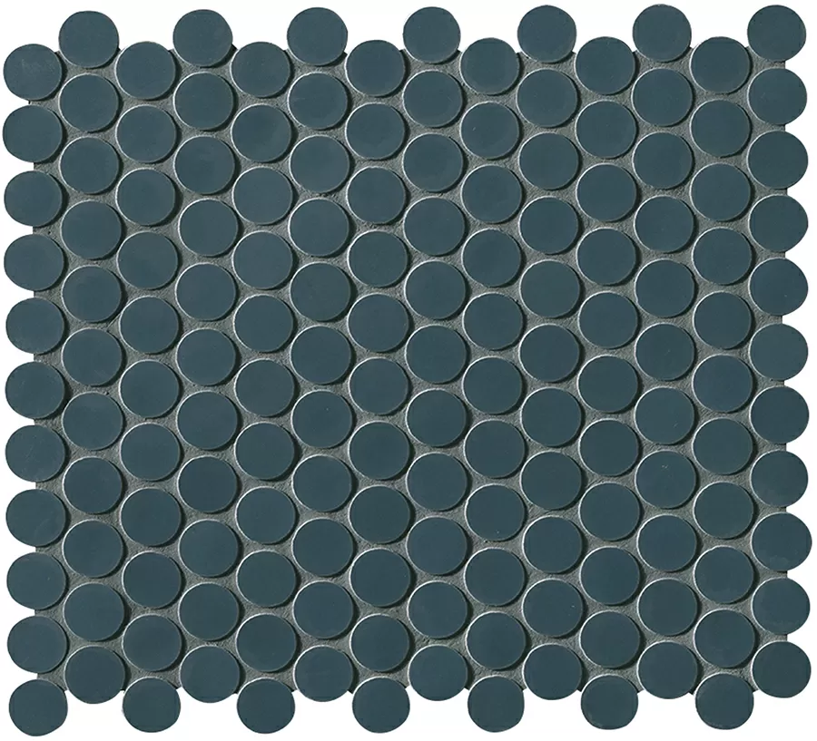 Мозаика Boston Petrolio Mosaico Round 29,5*32,5