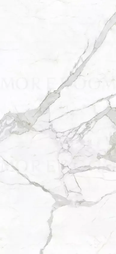 Керамогранит MN011AP321606 Calacatta Bianco Polished 6mm 160x320