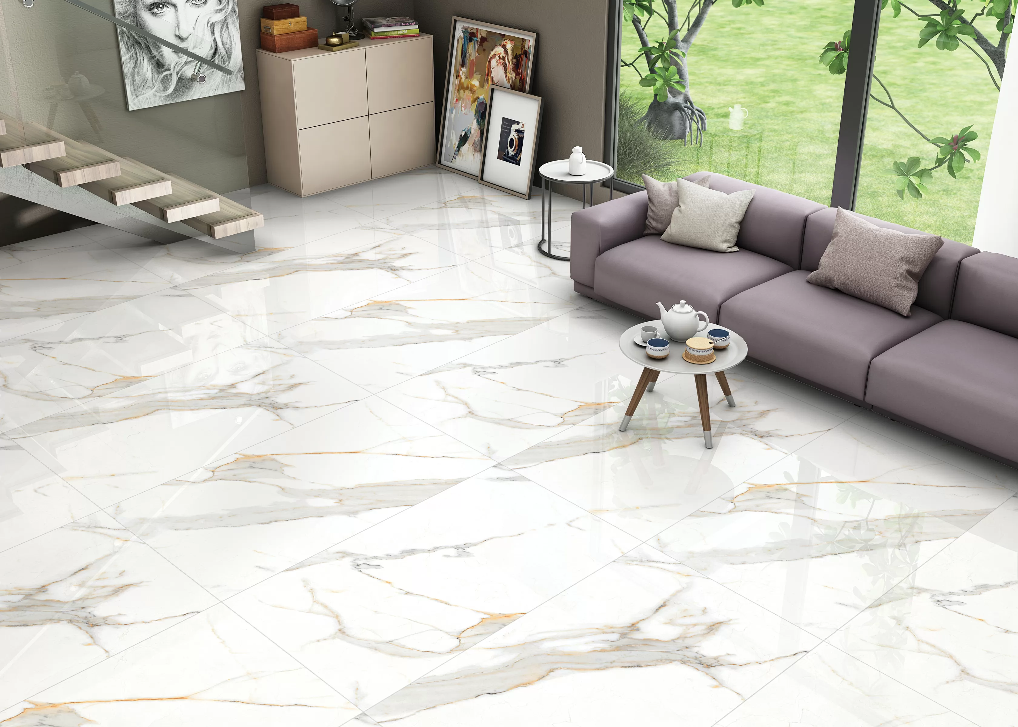 Керамогранит NTT996070M Callacata Carving 60x60