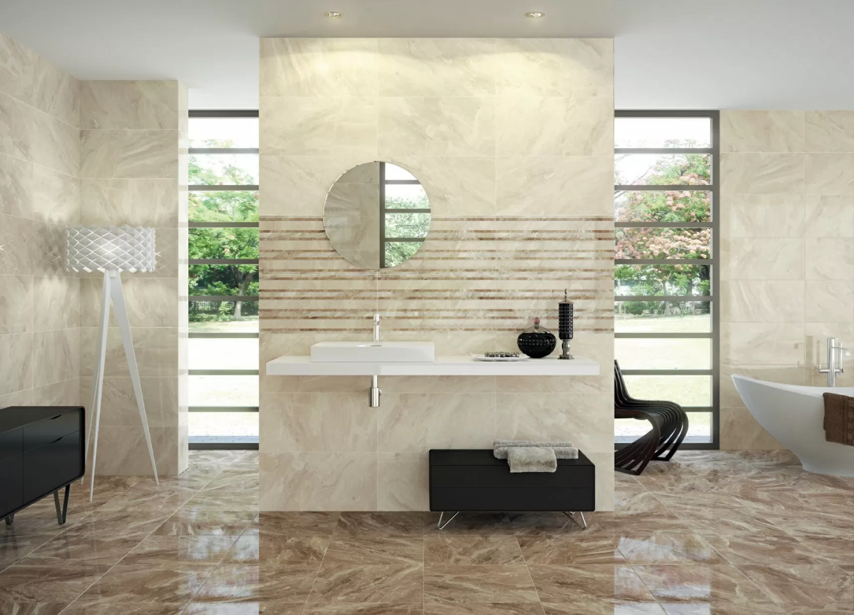 Керамогранит Nairobi Brown RECT 80x80