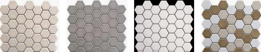 Мозаика Beige Hexagon 30.15х30.15