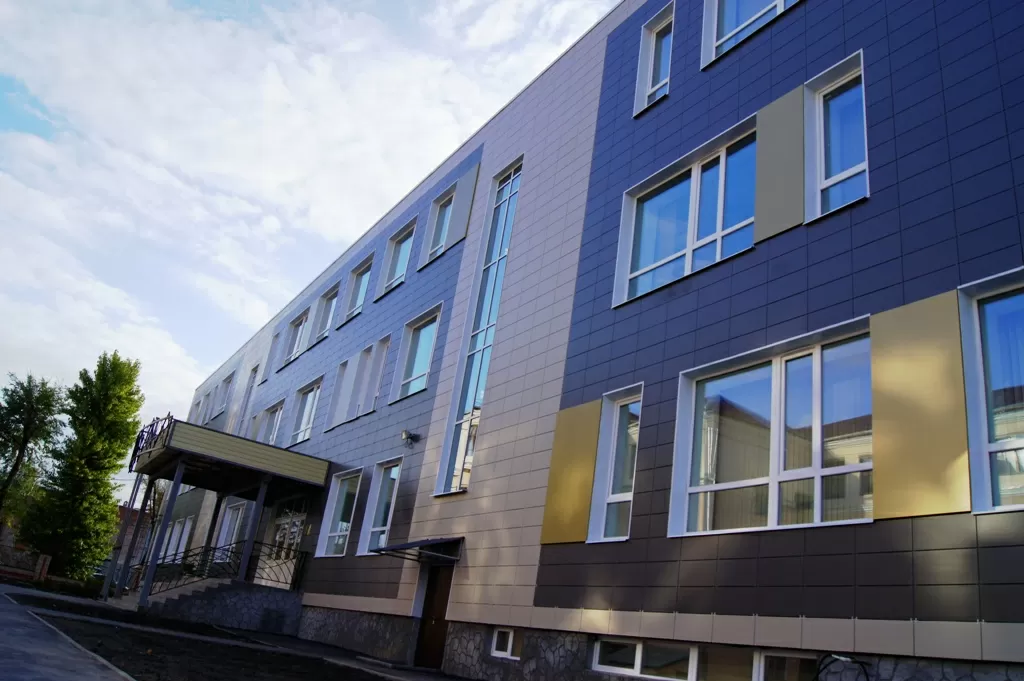 Керамогранит UF009 (розовый моноколор) рельефный ректифицированный 120х60