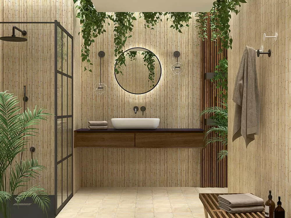 Плитка Bamboo White 30x15