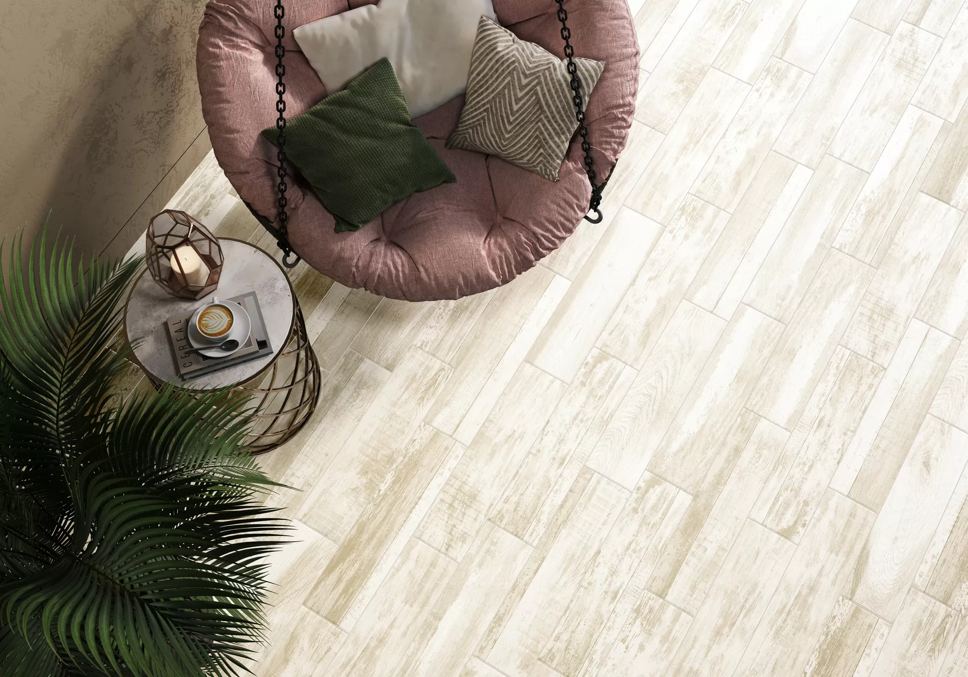 Керамогранит GP1560SHA01 Shabby Crema матовый 151x602