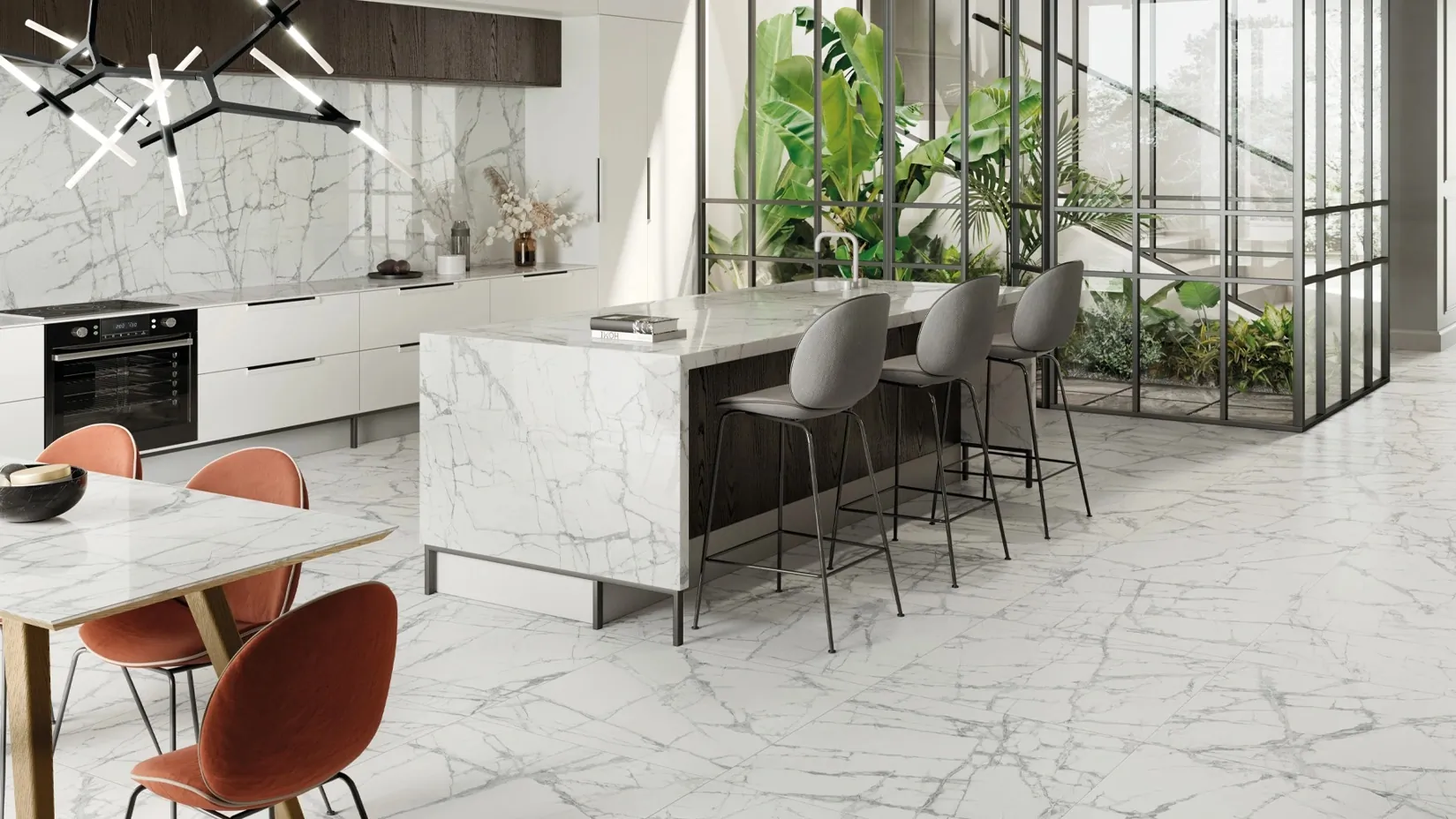 Керамогранит 600180000005 Charme Deluxe Арабескато Уайт Люкс Рет 120x278