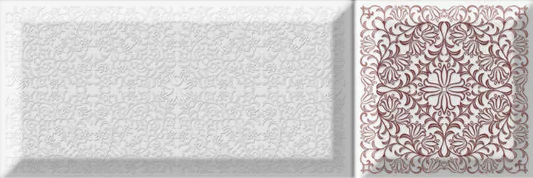 Плитка Provenzal Deco Blanko 10x30