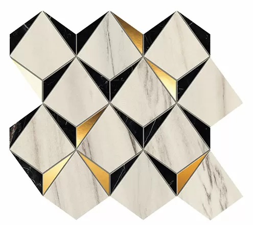 Мозаика 9MDB Marvel Diamonds Bianco Black 35,8x32,9