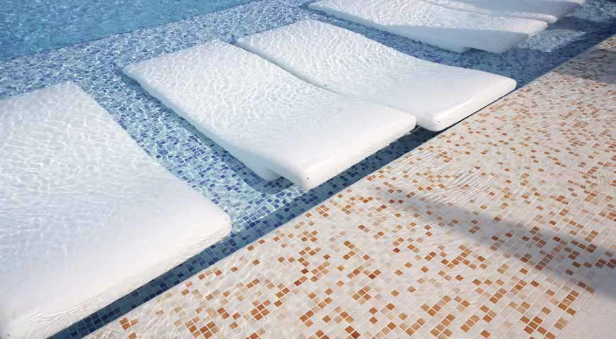 Мозаика M103 Miele Mosaic Light Blue Ø2,65 30x30