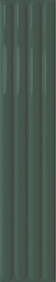 Плитка Plinto Out Green Gloss 10.7x54.2