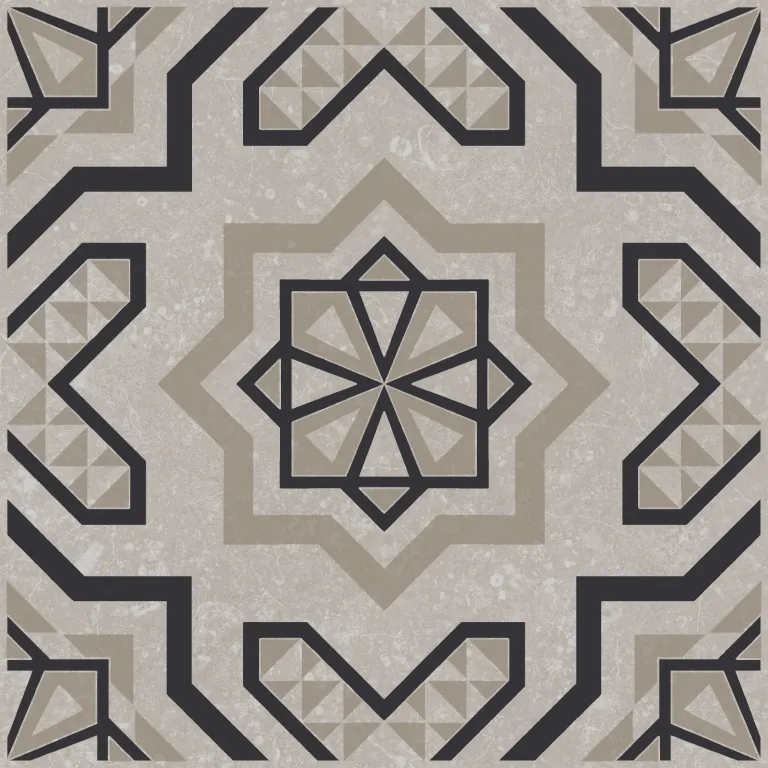 Керамогранит KMD3STA047GN Декор Касабланка серый светлый матовый 20x20x0,8