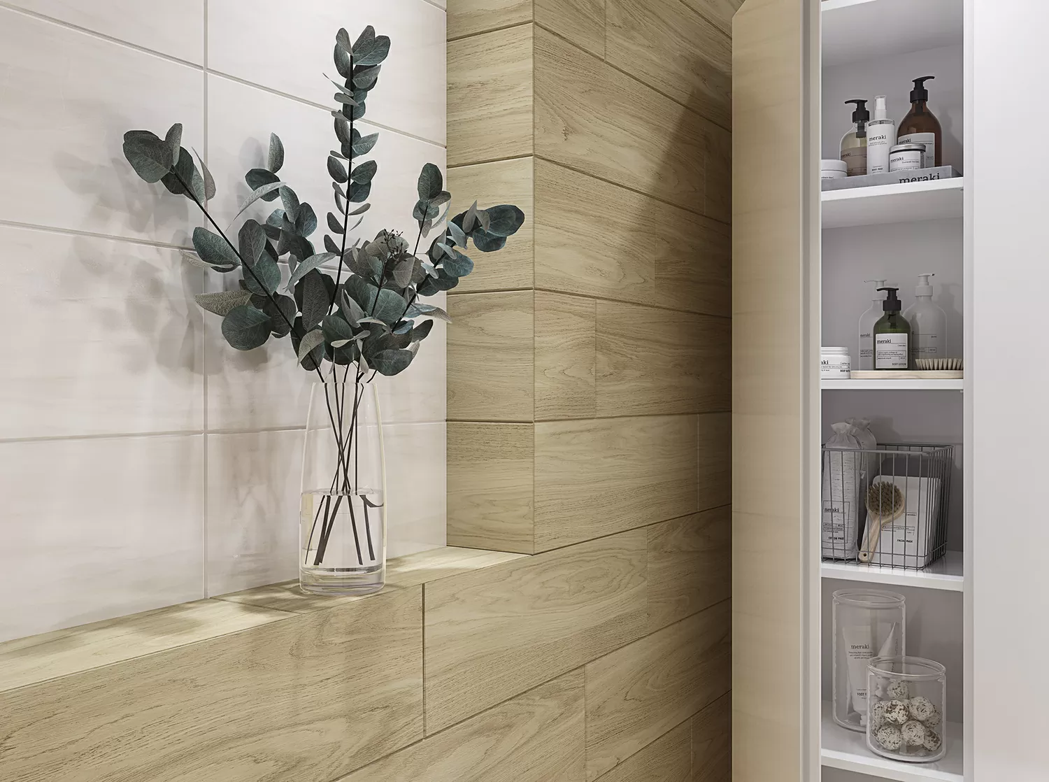 Керамогранит C-SW4M052D Sandwood белый 18.5x59.8