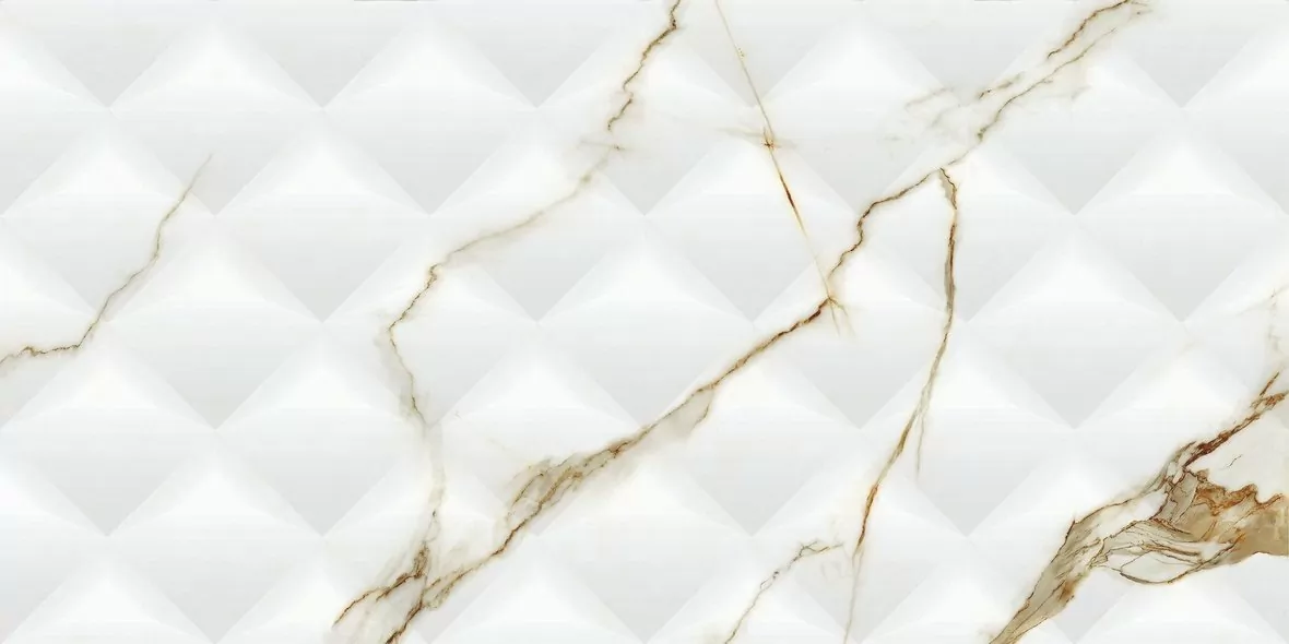 Плитка LE63063A-F50 Bianco Carrara Oro Monticulo Rectificado 30х60
