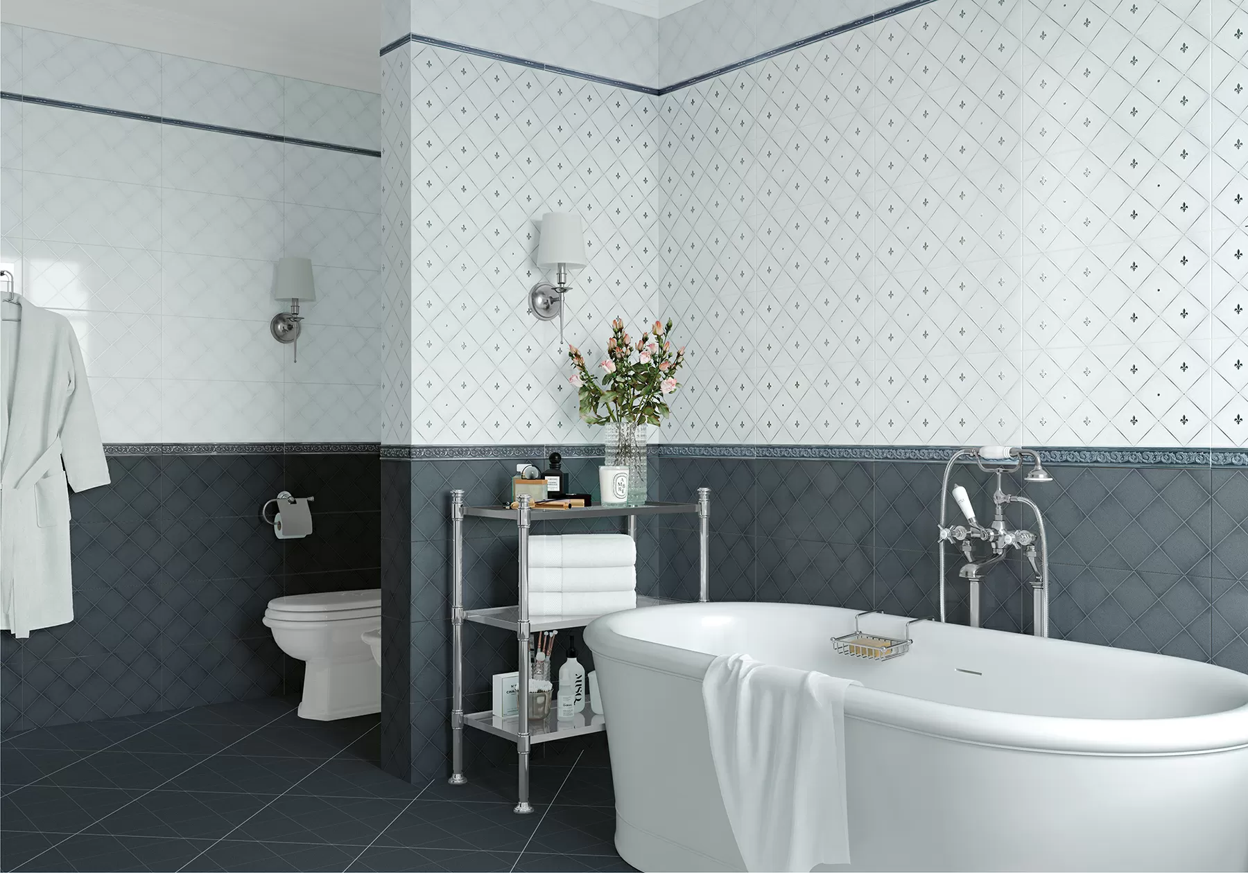 Керамогранит GP6ADE23 Adele Sapphire 410*410