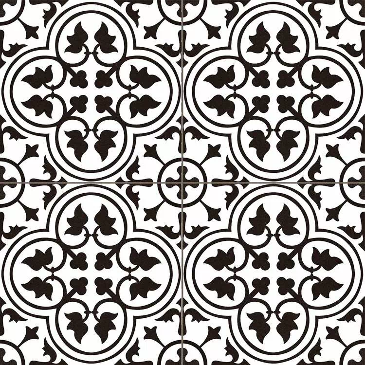 Керамогранит Hampton Black Pre 45x45