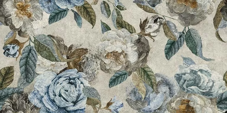 Керамогранит 133481 Alchymie Flowery Grey Nat Ret 60x120