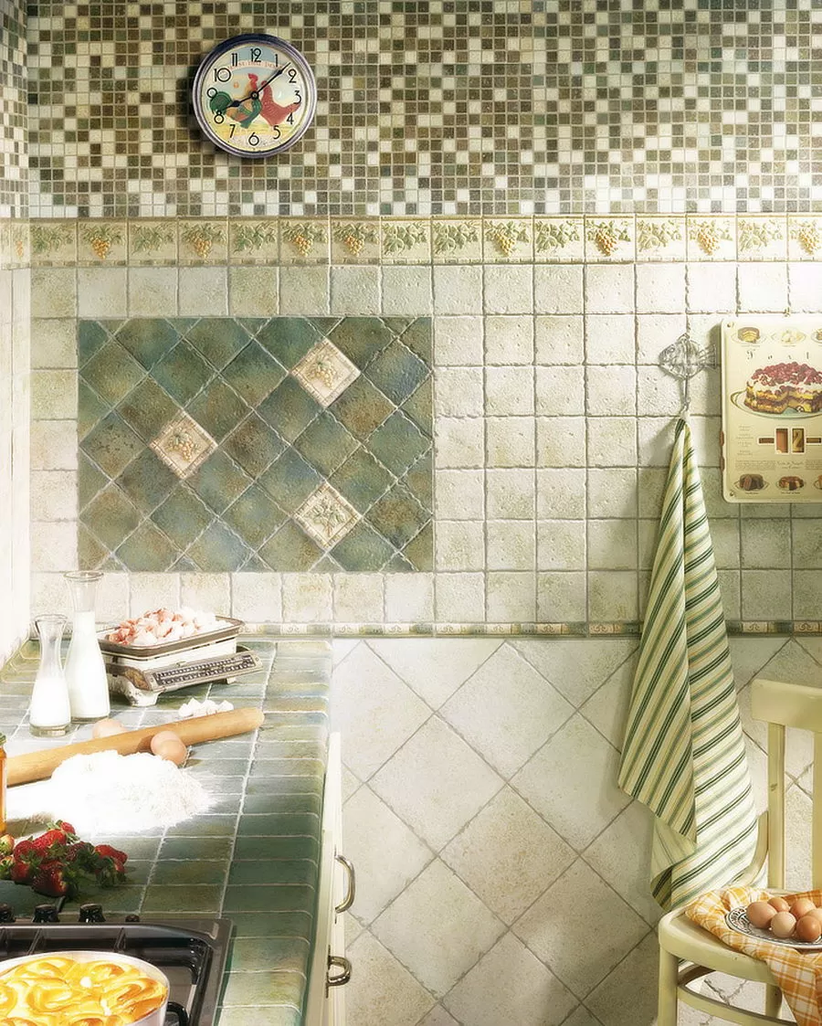 Керамогранит Inserto S3 Travertino 10x10
