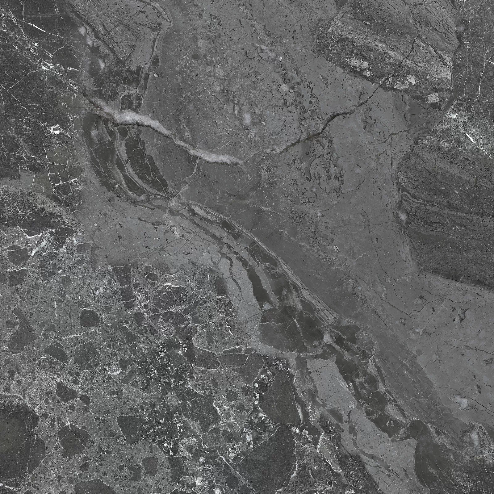 Керамогранит 6060GRY99 Greiny Dark Sugar 600x600x9.5