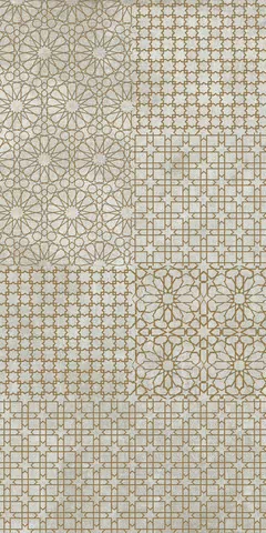 Керамогранит 752613 Tesori Decoro Monile Grigio Oro 6mm 120x240
