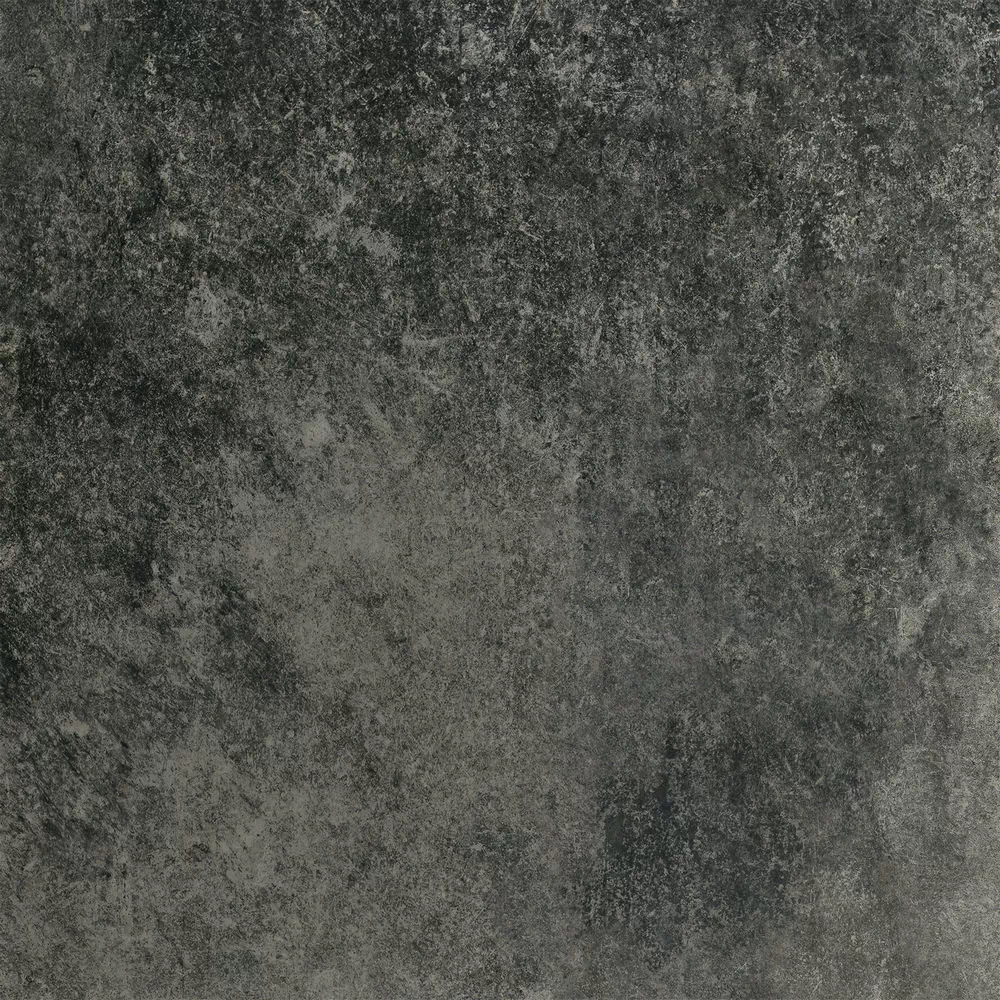 Керамогранит 760620 Artifact Worked_Charcoal Nat Ret 80x80