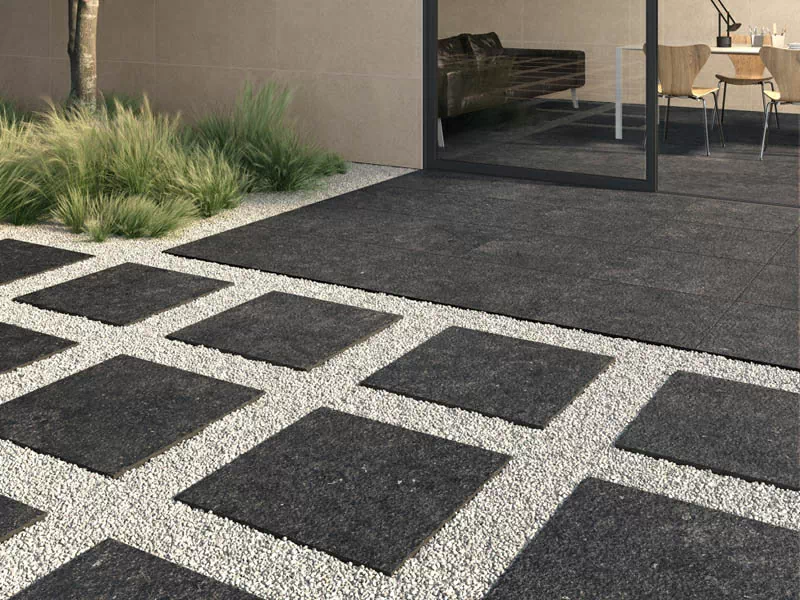 Керамогранит 620090000681 Бортик Рум Блэк левый грип Х2 30х60