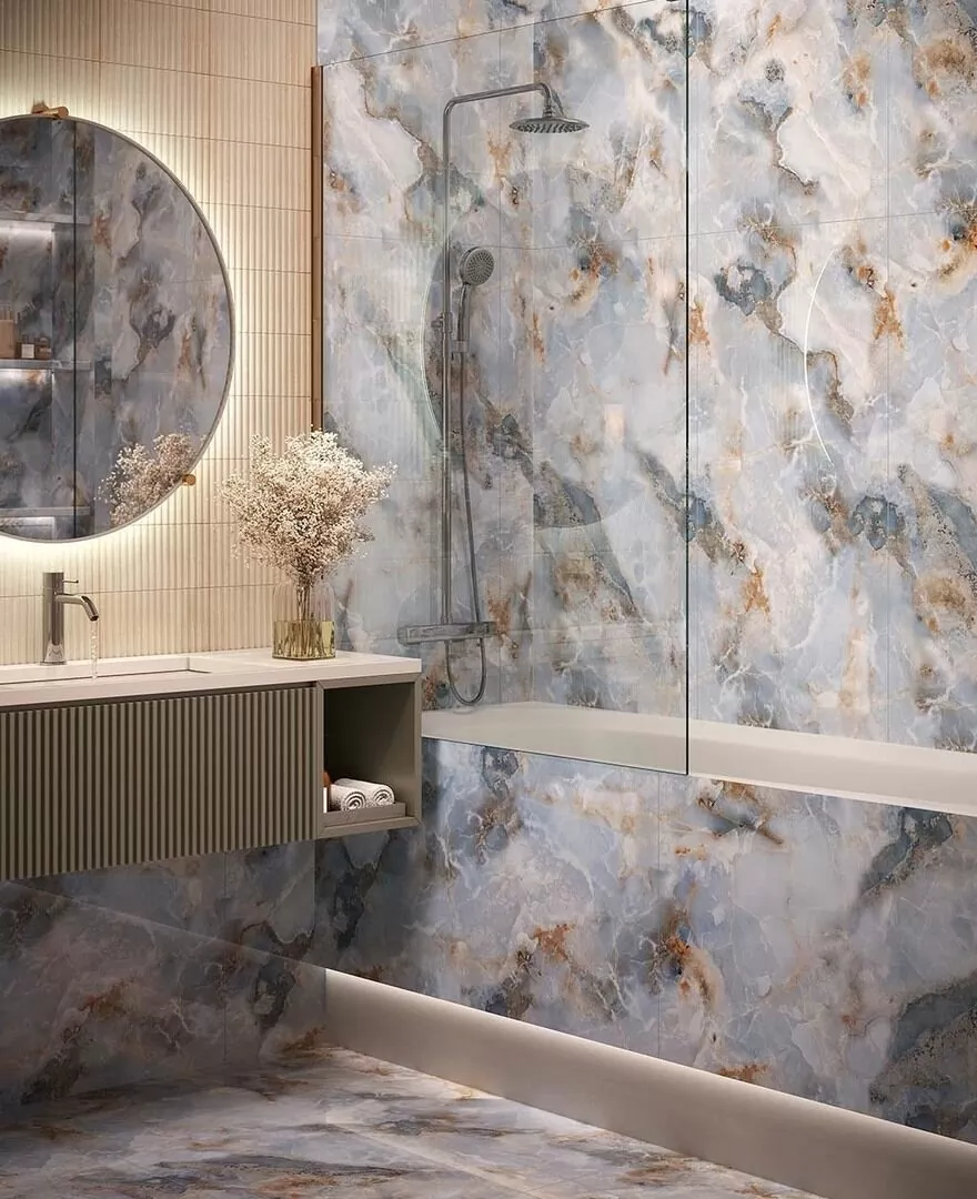 Керамогранит Lagoon Blue Polished 60x120