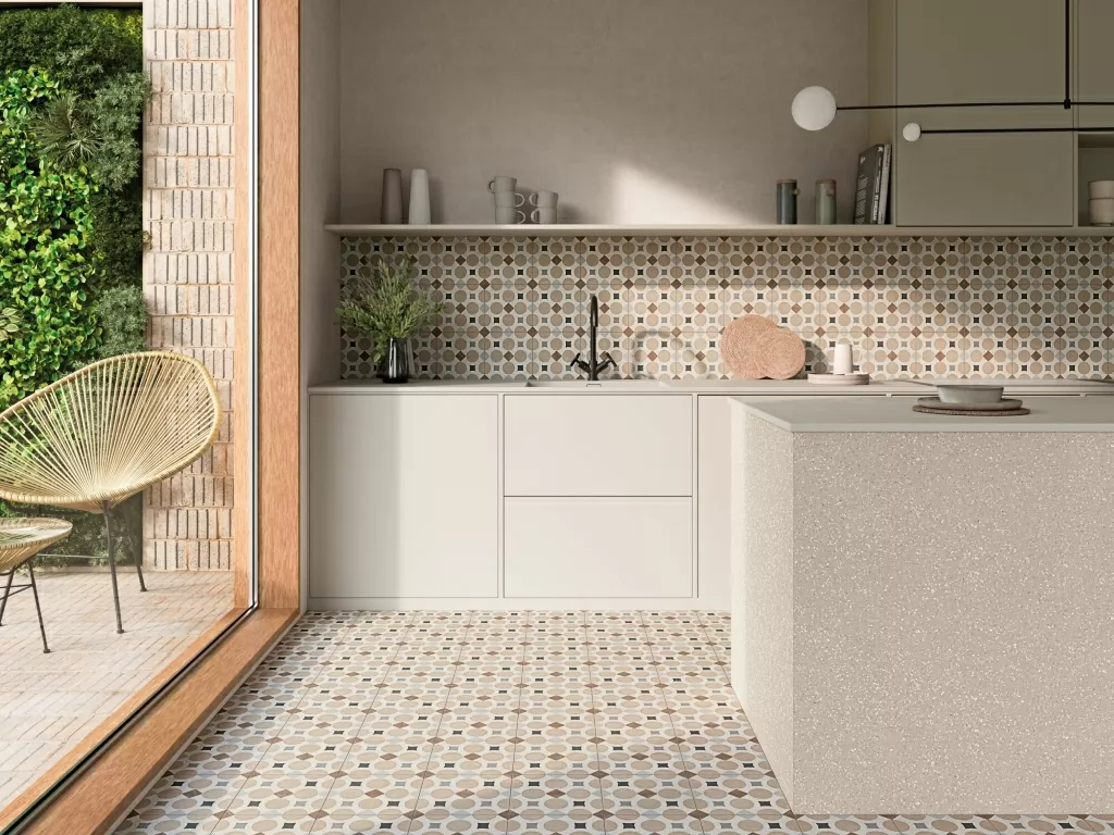 Керамогранит 34806 PATTERNS SAND GEOMETRIC R10 22,3x22,3