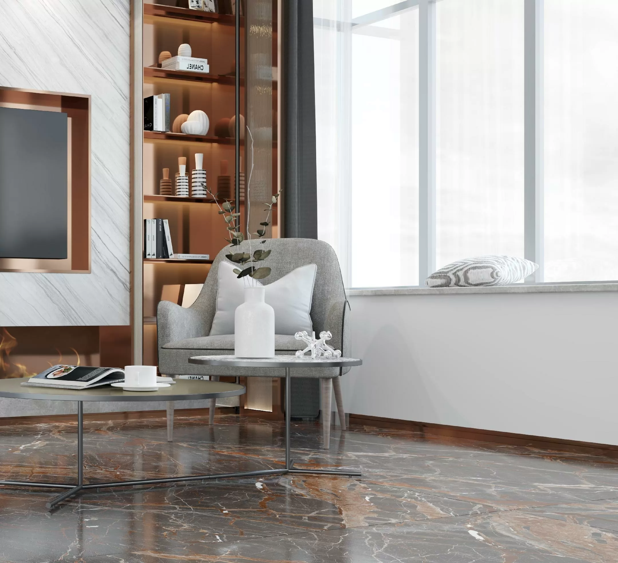 Керамогранит Regal Caffe Moka 80x160