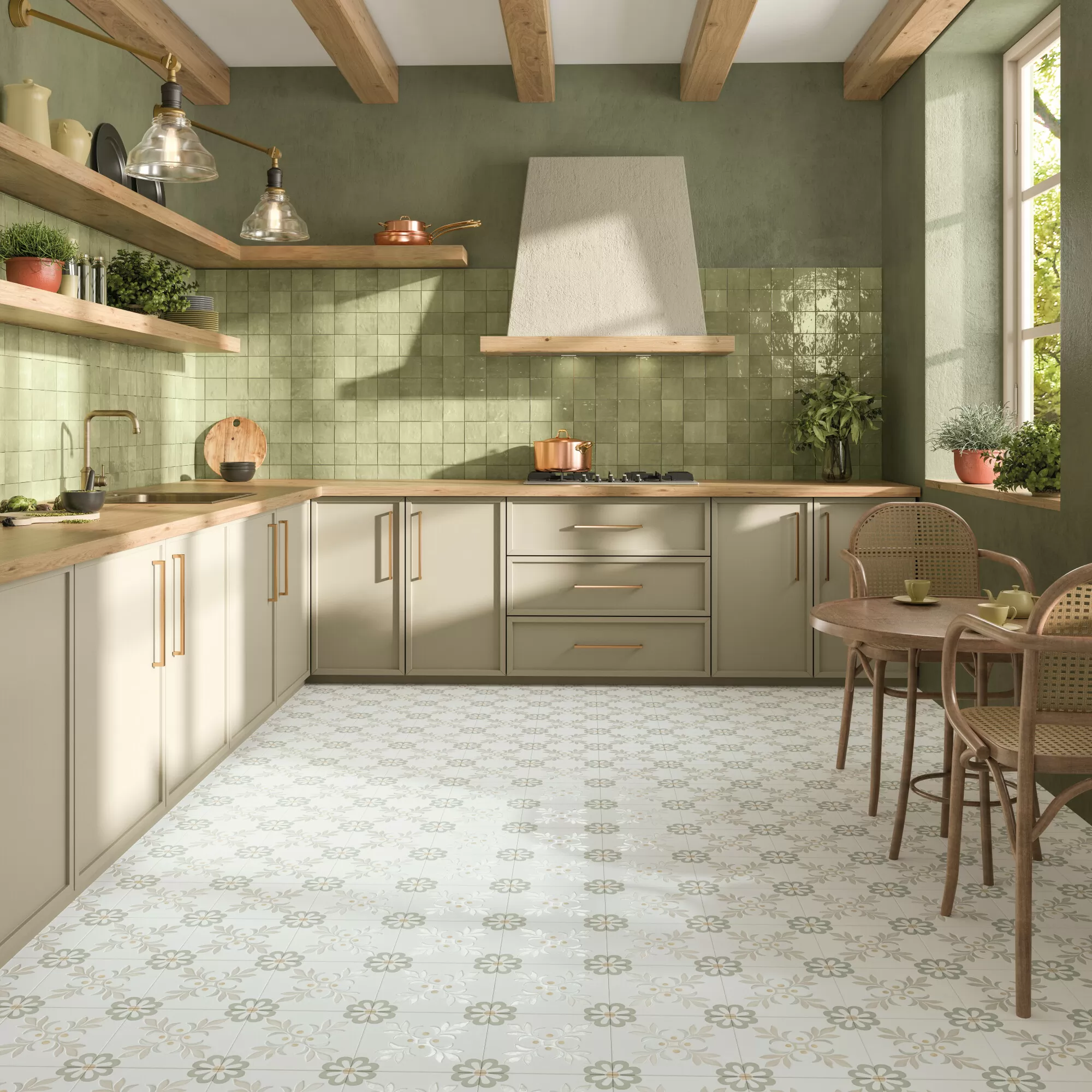 Керамогранит 40464 Llevant Taupe Garden LT 22.3x22.3