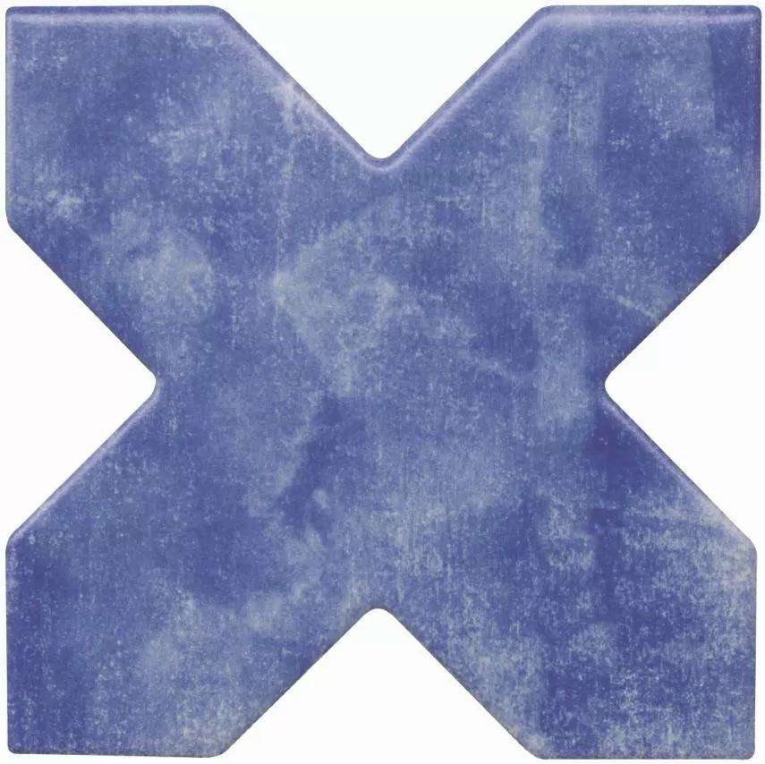 Керамогранит Becolors Cross Electric Blue 13.25х13.25
