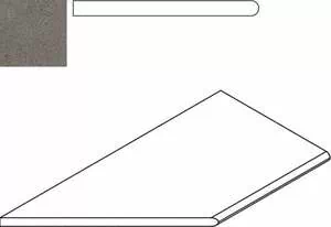 Керамогранит 620090001043 Fume Bordo Round Sx левый 30x60