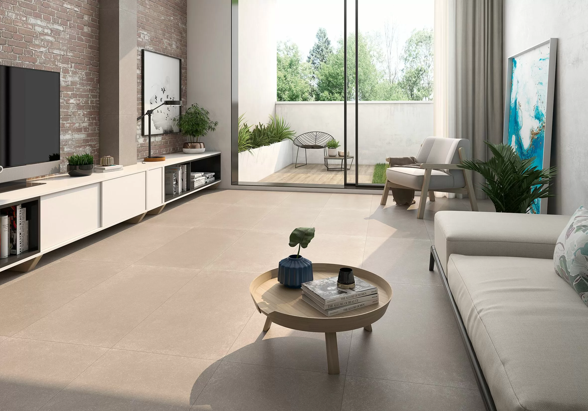 Плитка Weekend Suite Abbey Roble Rectificado 30x90.2