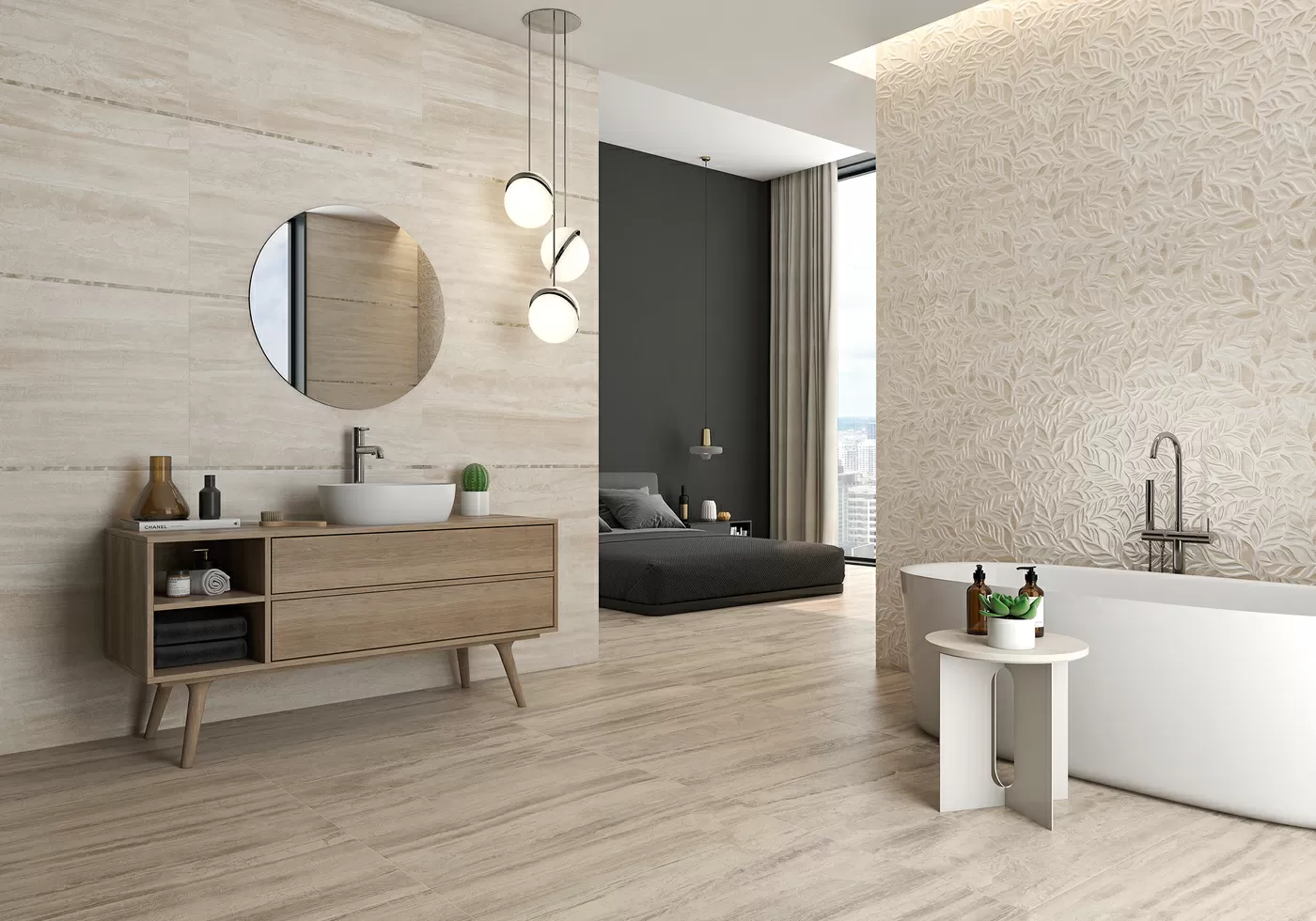 Плитка R0000304 Luxury Concept White Mat 30x90