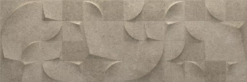 Плитка Decor Icon Shape Taupe Rect 30x90