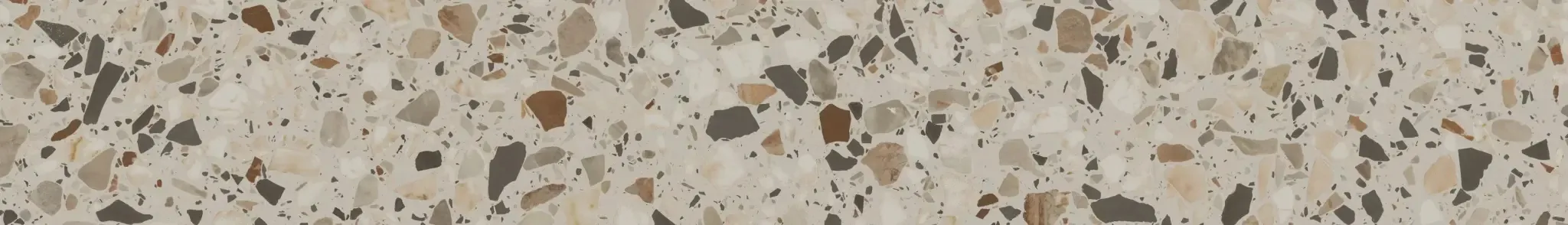 Керамогранит KM6060G0031RBT6 Плинтус Бричиола бежевый светлый матовый обрезной 60x9,5x0,9