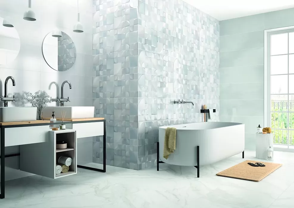 Плитка ABRIL PERLA BR. 33,3x90