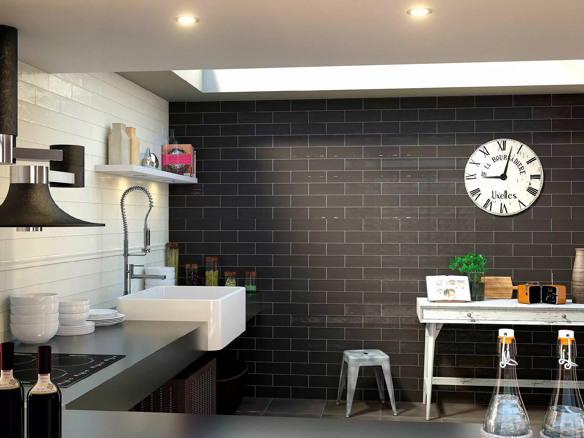 Плитка Bulevar Taco Altair Black 10x10