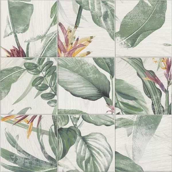 Керамогранит Decor Spring Leaves 20x20