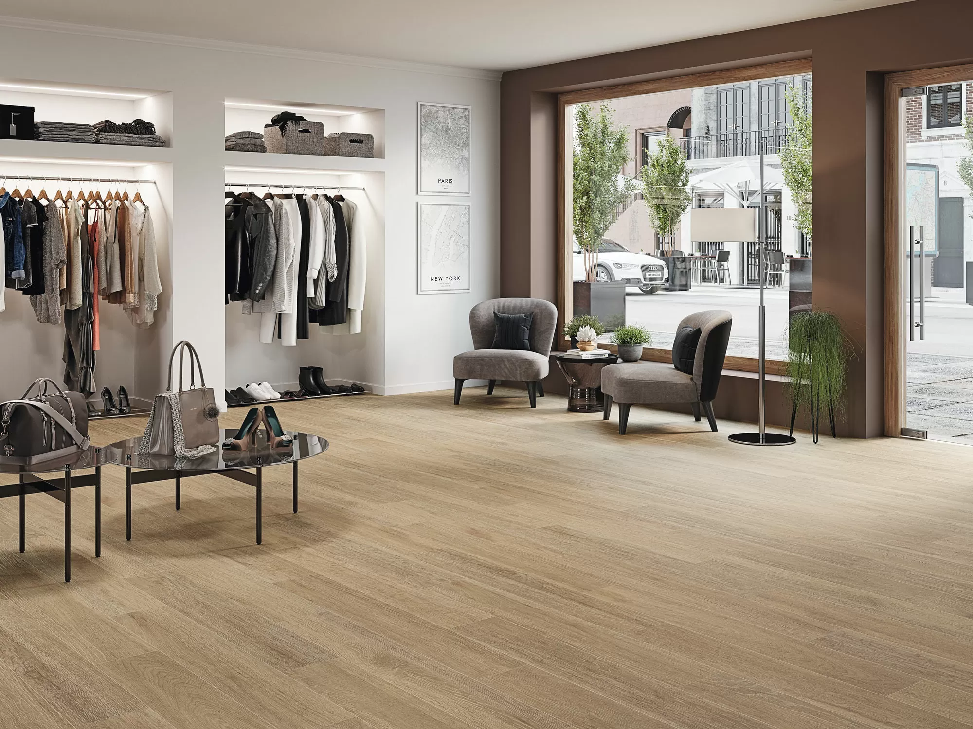 Керамогранит Carpatos Natural Rect R10 20x120